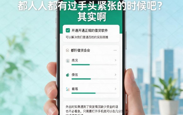 手机上正规借钱平台人人1000，这5个正规网贷APP适配日常，20000额度对资质要求不高，5月稳定放款！