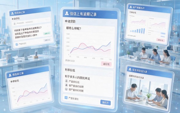 征信有逾期也能轻松下款！哪个平台贷款容易通过且利息低？