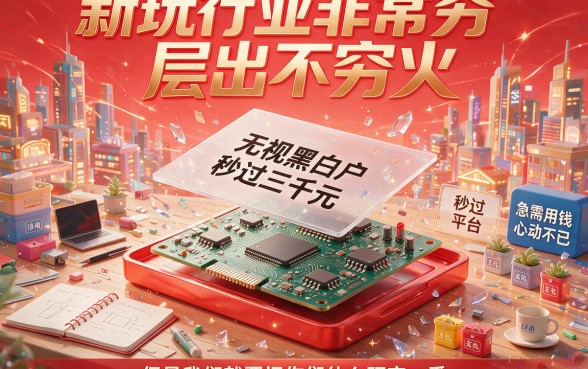 2026无视黑白户秒过人人3000！推荐5个对征信要求低、能借6000的秒批APP