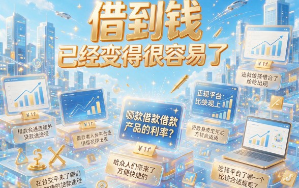 利息低又正规容易放款，哪个平台借钱更靠谱？这几家APP借4500超省心