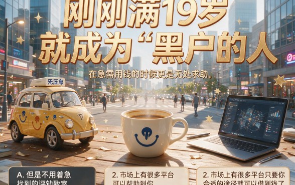 19岁黑户急用钱哪里能借？盘点对资质要求不高的5000元借款软件