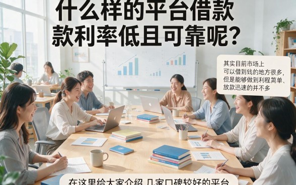 什么借钱利息低又可靠？这5个平台今日汇总，借500元利息超低