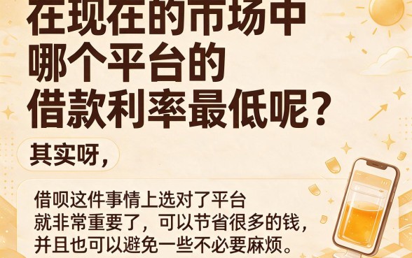 2026亲测什么借钱利息比较低一点？这5个应急软件借20000利息真心低！