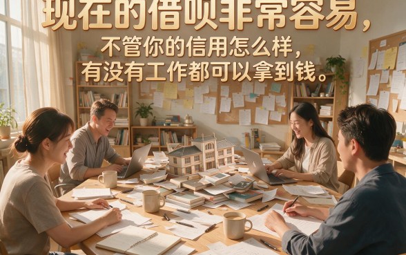 不看征信不看工作的网贷平台真存在?这5个借款4500的口子,急用钱也能秒下款