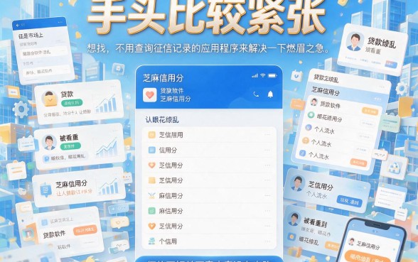 不查征信又好用的APP有哪些？2026靠谱精选这5个贷款平台值得收藏
