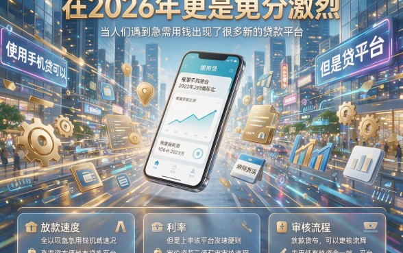 2026年还在放款的手机贷盘点！这5个口子现在能下5000，速看