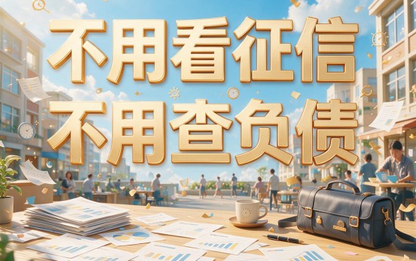 大额借款不看征信不看欠款记录，2026这五个30000贷款口子灵活度逆天！