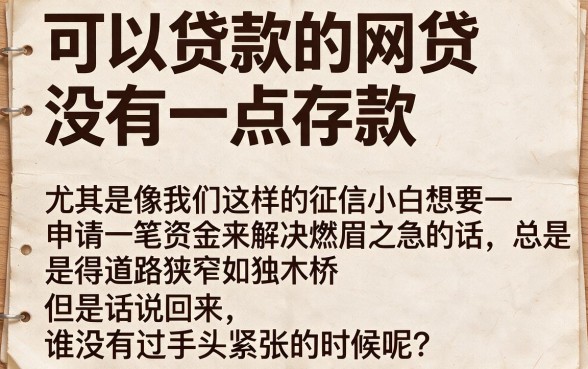 白户必看！2月深扒5个凭芝麻分也能下的网贷口子