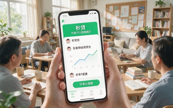 5个微信秒下1000的小贷，借款3000元私人放款对征信要求低，靠谱还实用