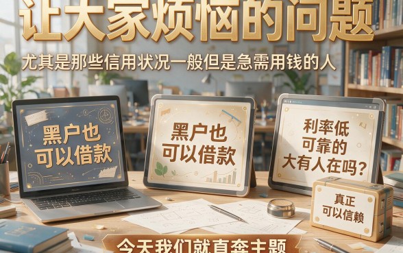 黑户什么网借钱利息低可靠？4月亲测这5个口子，借1000元利息低到账快