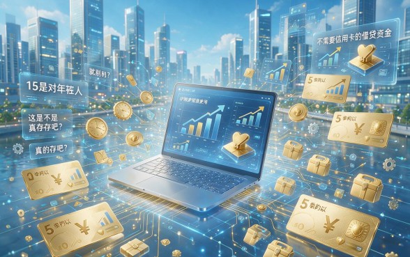 15岁借钱平台不用卡，这5个口子6月下款实力超稳！