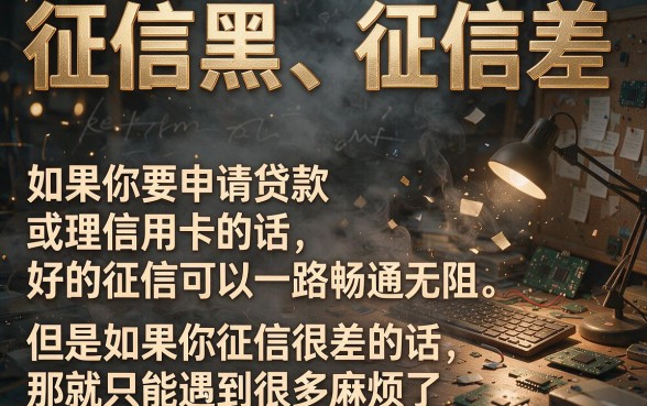 征信黑、征信不好、征信烂也能网贷秒批?不收前期费的必知途径,一文说透本质
