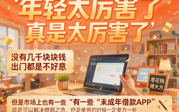 家有儿女速看！这5款未成年借款App千万别碰，专坑孩子借钱3000