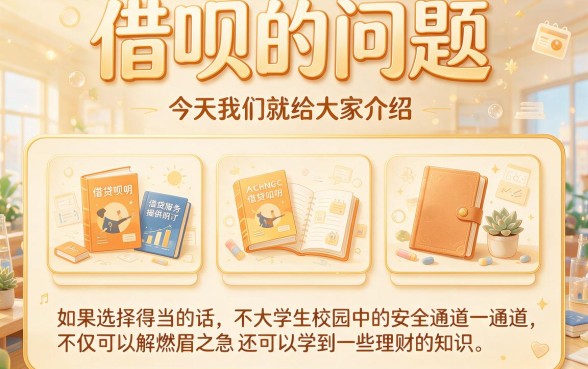 学生借钱必看！2026年正规借款平台实战盘点，这些渠道放心借