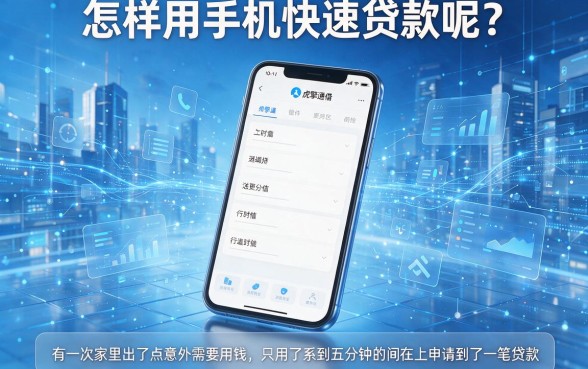 手机急用钱怎么借?这5个3000元快速借款软件实测靠谱