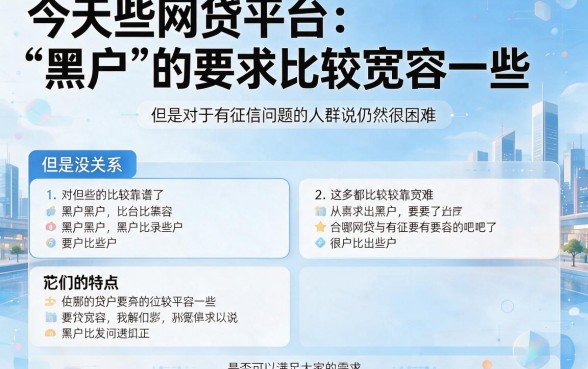 适合黑户不看逾期记录的网贷软件有哪些？这5个上手超轻松，顺便汇总借款4000对逾期要求不高的平台