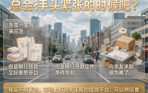 借钱多次被拒别慌！2026年行业主推渠道来了，附5个好下款大额贷款口子