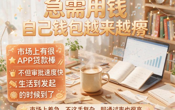 2026年先睹为快！5个审核快且容易通过的贷款app，借款3000门槛超低