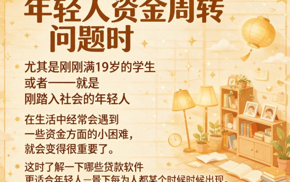 19岁也能轻松通过！这5个贷款软件借款5000对年龄要求不高，服务还很到位