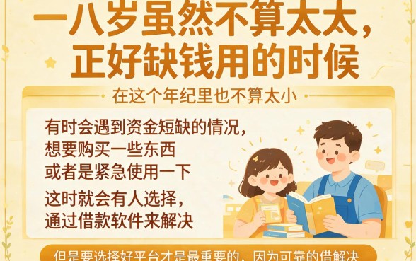 18岁用的借款软件2026年优先试用！这5个18岁贷款4000元好下款的平台速收藏