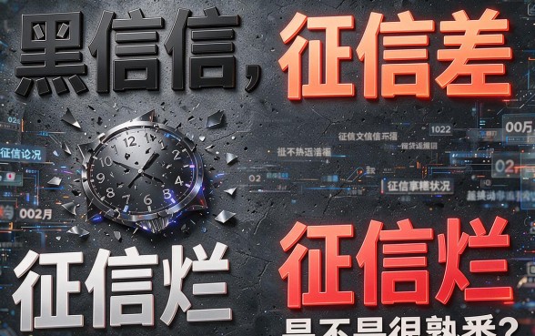 征信黑、征信不好、征信烂必看！2026年高利息容易过的网贷靠谱吗？深度求证！