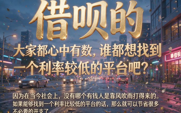 2026年借钱利息低一些的平台有哪些？这5个容易下款的正规借款平台实测来了！