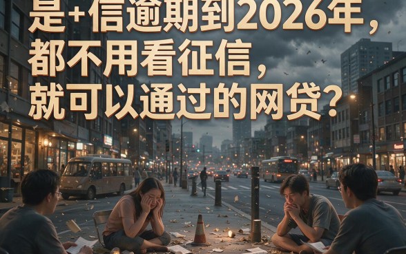 有逾期也能借!2026年这5个不看征信容易过的网贷平台抓紧收藏