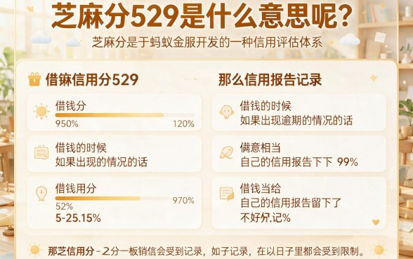 征信有逾期芝麻分529也能借钱?多数人不知道的真相,一文说透内幕