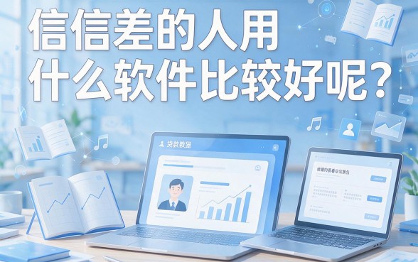 征信黑了烂了也能借？快速小额贷款软件哪个好？详细推荐来了！
