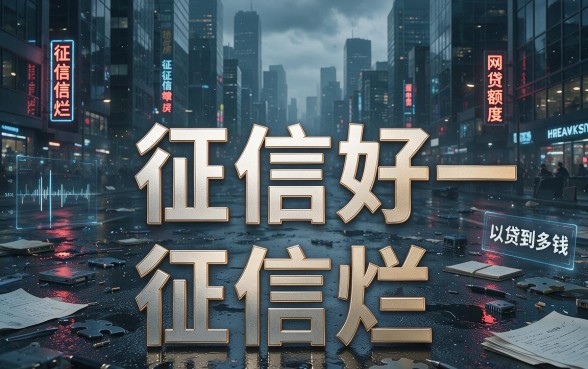 征信黑、征信差、征信烂必看！2026年哪个网贷平台额度大还靠谱？深度解析来了