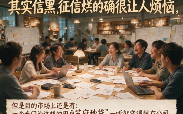 征信黑、征信烂也不怕！这5个芝麻秒贷口子应急超适配，借钱6000轻松过