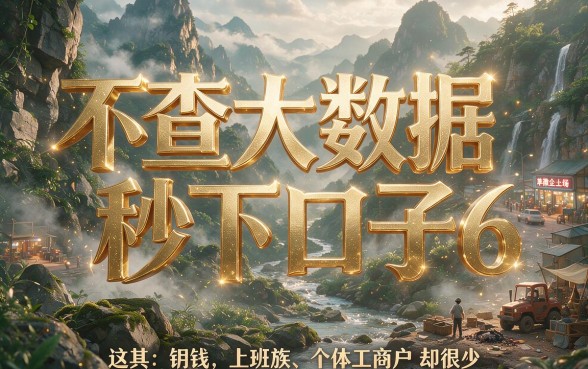 不查大数据秒下口子6，芝麻分500也能借！这5个必看