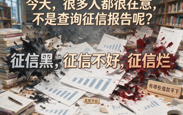征信黑、不好、烂？不查征信报告的借钱平台真能信吗？一文深度细说