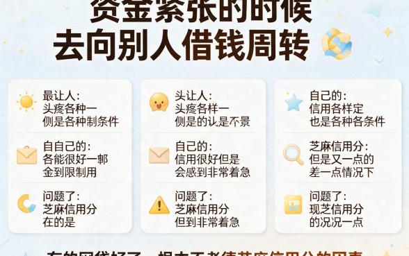 芝麻分不查！这5个借款3000元门槛低的APP，无需授权芝麻信用分也能下款
