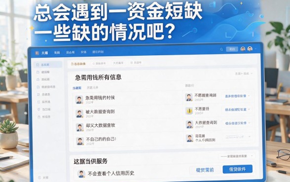 不看大数据的借钱软件盘点！这5个对大数据要求不高的平台，轻松借3000