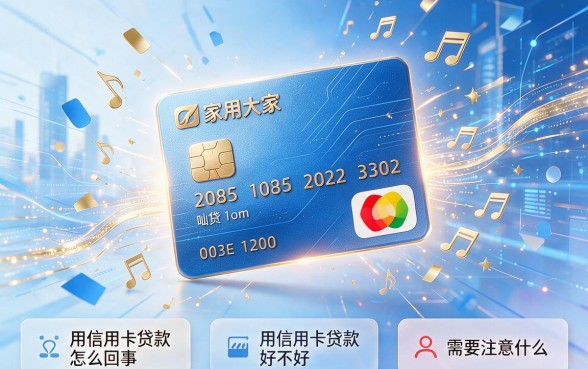 2026最新!这5个用信用卡可以贷款的网贷平台更新了,小额贷款必过软件同步整理