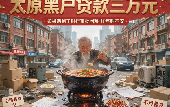 太原黑户贷款3万怎么贷？这5个渠道亲测靠谱，急需用钱的速看！