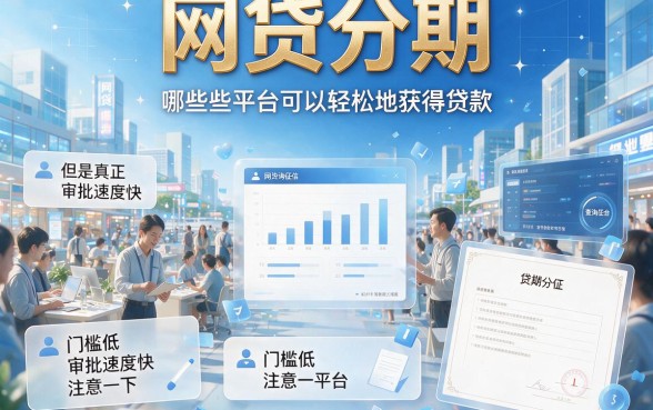 借1000元门槛低！盘点网贷分期好通过的有哪些平台，这5个口子对资质要求不高