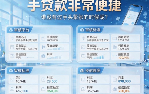 黑户也能过的手机借贷都有哪些？简单容易过的靠谱贷款渠道大盘点！
