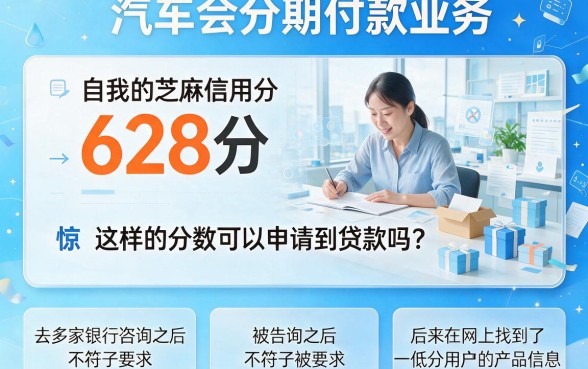 芝麻信用628分贷款必看！2026年这5个平台下款超快