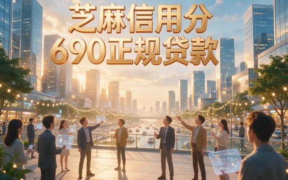 芝麻信用分690也能轻松借到6000？这5个正规贷款口子要求不高，服务省心又贴心！