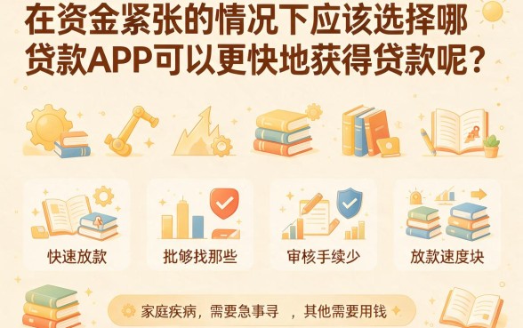 哪种贷款软件下款快？这5个临时周转平台，借款3000极速到账！