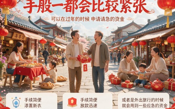 过年急用钱？这5个过年能贷款的app，2000元秒到账！