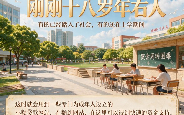 18岁成年贷款平台推荐！2026高效借款方法，这5个平台18成年可借2000