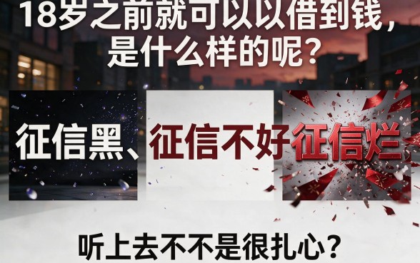 征信黑、征信不好、征信烂也不怕！18岁能借钱的app最新名单公布，2026年重要提醒速看