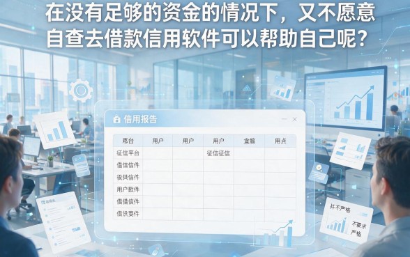 不看征信也能借到钱？这5个软件到底哪里能下款，深度详解来了！