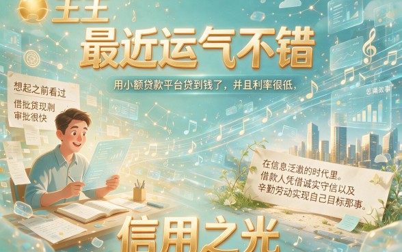 2026超底门槛小额贷款必看！盘点5个借款超低门槛的良心软件