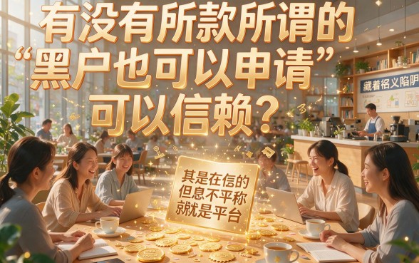 黑户不看征信贷款平台不靠谱？深挖5个套路，真相令人警醒！
