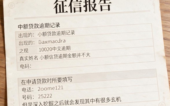 征信有逾期小贷必看！亲测揭秘：需要实名手机号码才能办？