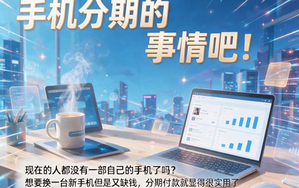 不看征信的手机分期平台是哪个平台?2026老行家速贷经验分享:盘点5个借款3000对征信要求不高的口子